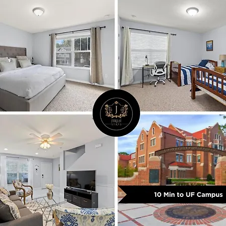Villa King Bed Cozy Townhouse 10 Min From Uf